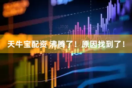 天牛宝配资 沸腾了！原因找到了！