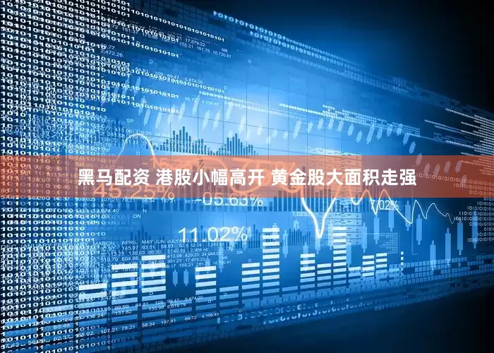 黑马配资 港股小幅高开 黄金股大面积走强