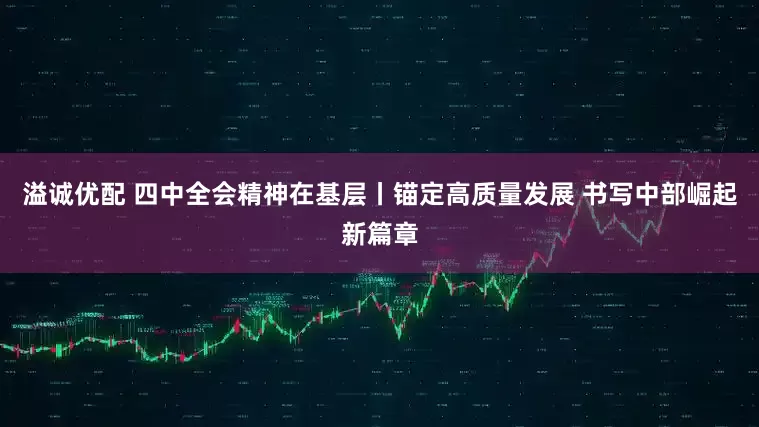 溢诚优配 四中全会精神在基层丨锚定高质量发展 书写中部崛起新篇章